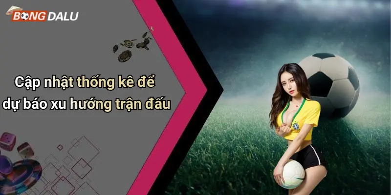 Cập nhật thống kê để dự báo xu hướng trận đấu