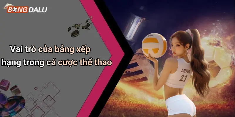 Vai trò của bảng xếp hạng trong cá cược thể thao