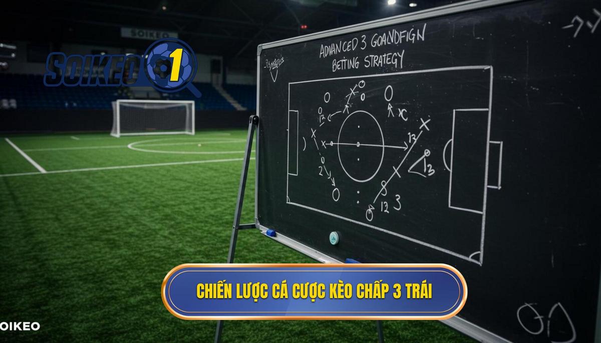 Chiến Lược Áp Dụng Mẹo Cá Cược Kèo Chấp 3 Trái Hiệu Quả