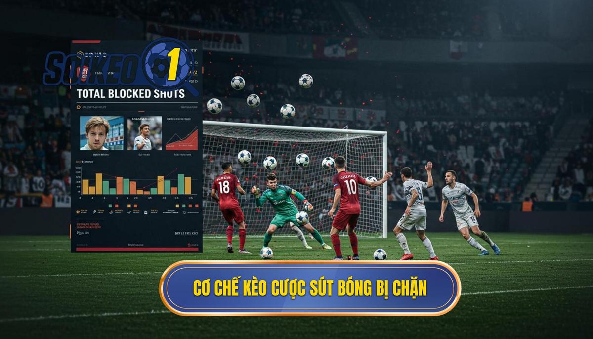 Phân Tích Cơ Chế Hoạt Động Của Kèo Cược Tổng Số Lần Sút Bóng Bị Chặn